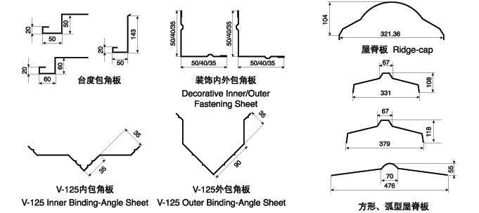 Roof ridge cap rolling forming machine - ZTRFM